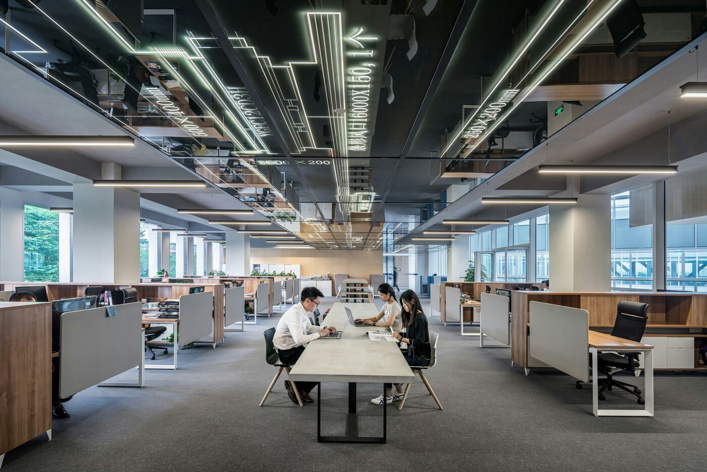 Commercial office maintained by Ironclad Facility Services